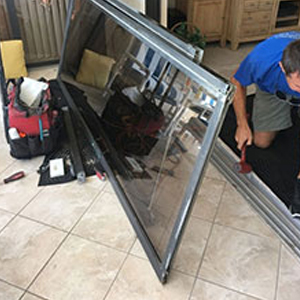 sliding glass door frame repair Tamalpais-Homestead Valley